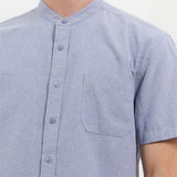 Hush Puppies Pakaian Pria Shirt Bsc Stromboli In Navy