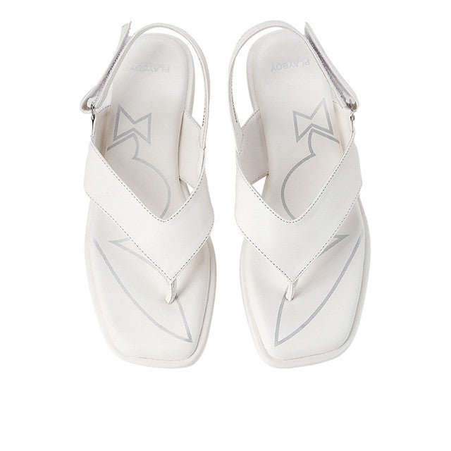 Playboy Sandal Wanita Others Kimberly In White