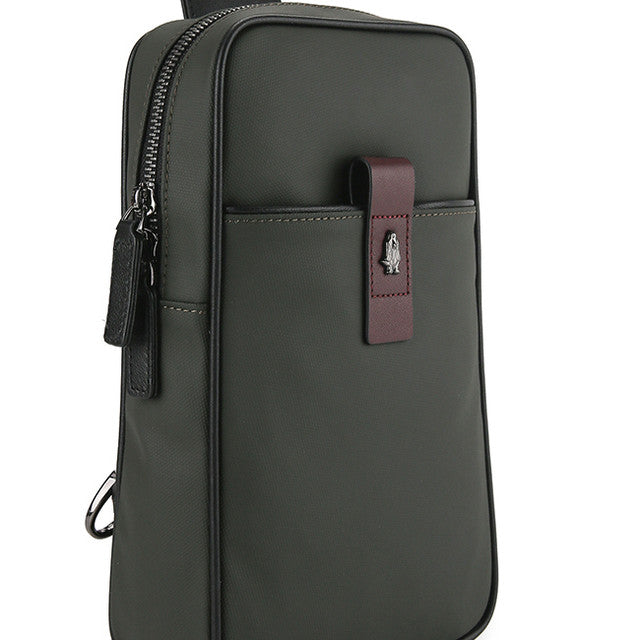 Hush Puppies Tas Pria Mickey Chest Bag In Khaki