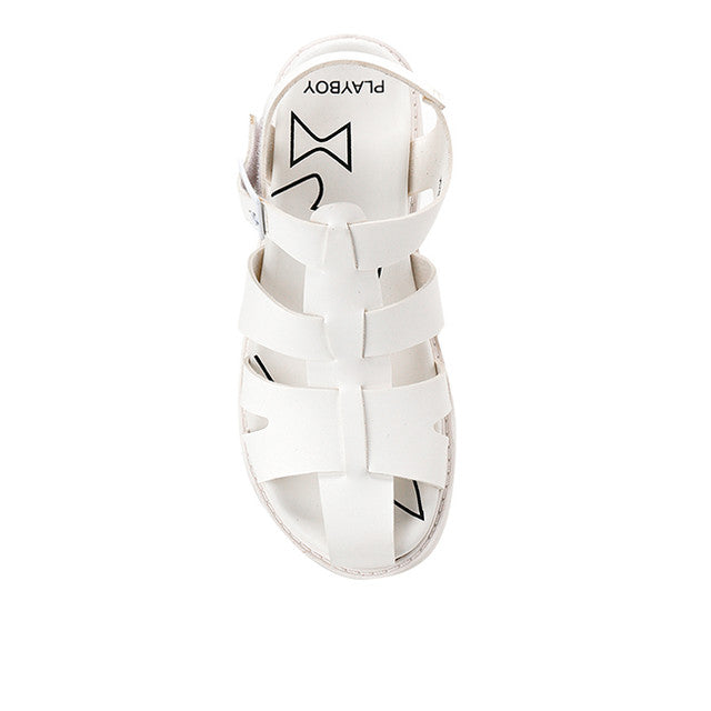 Playboy Sandal Wanita Ariana In White