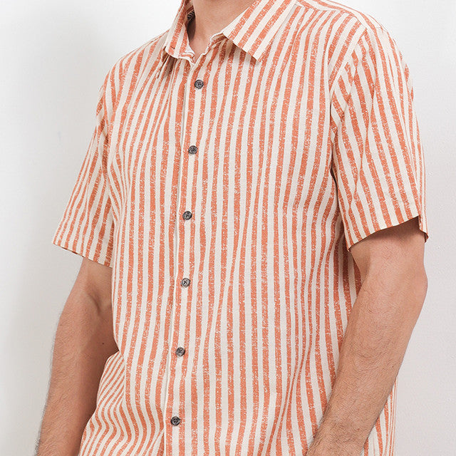 Obermain Pakaian Pria Shirt Bay In Khaki