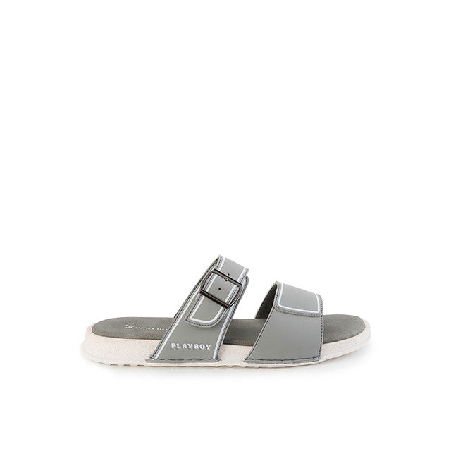 Playboy Sandal Pria Packard Strap 2 In Grey