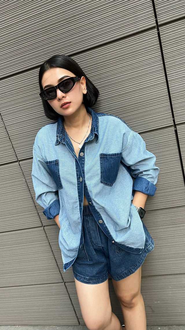 Maisa 2 - Tone Denim Shirts