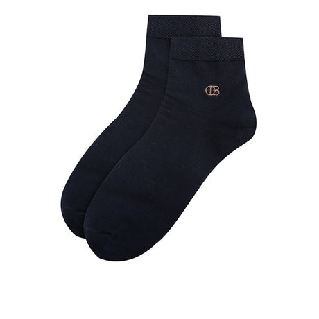 Obermain Aksesoris Unisex Socks Ob Half Sock In Navy