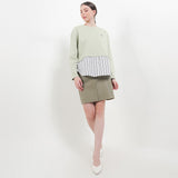 Hush Puppies Pakaian Wanita Blouse Thelma Ts In Sage