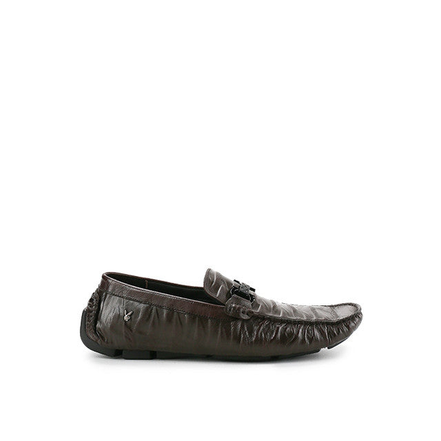 Playboy Sepatu Pria Loafers Freedy In Brown