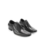 Playboy Sepatu Slip On Pria Heveges - Slip On In Black