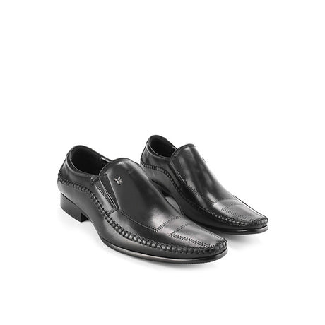 Playboy Sepatu Slip On Pria Heveges - Slip On In Black
