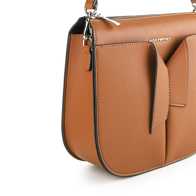 Hush Puppies Tas Wanita Sling Bag Flazel Sling (L) In Camel