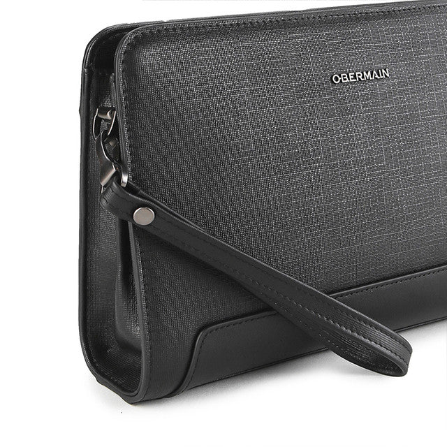 Obermain Tas Pria Axel Clutch - L In Black