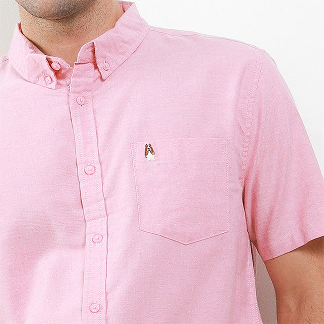 Hush Puppies Pakaian Pria Shirt Dillion 2 In Red