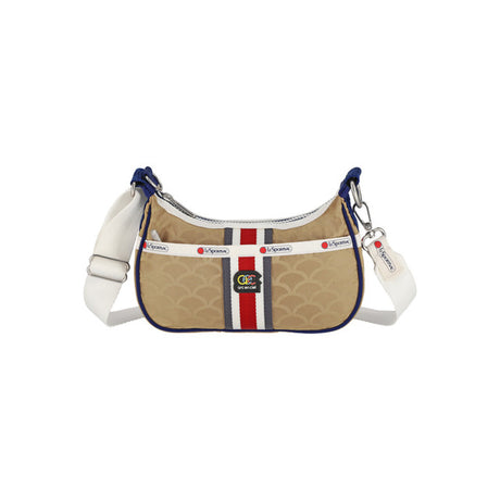 Aec St Shoulder Bag In Jacquard Tanin