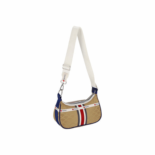 Aec St Shoulder Bag In Jacquard Tanin