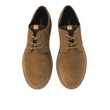 Hush Puppies Sepatu Pria Lace Up Jenson Oxford In Caramel Tan Nubuck