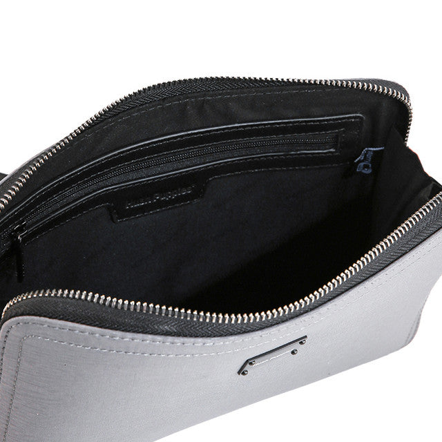 Hush Puppies Bags Pria Mario Clutch/Messenger Bag In Grey