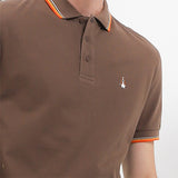 Hush Puppies Pakaian Pria Polo Bezima In Brown