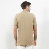 Hush Puppies Pakaian Pria Polo Fore In Khaki