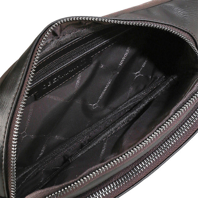 Obermain Bags Pria Waist Bag Alpha Waist Bag In Brown  L