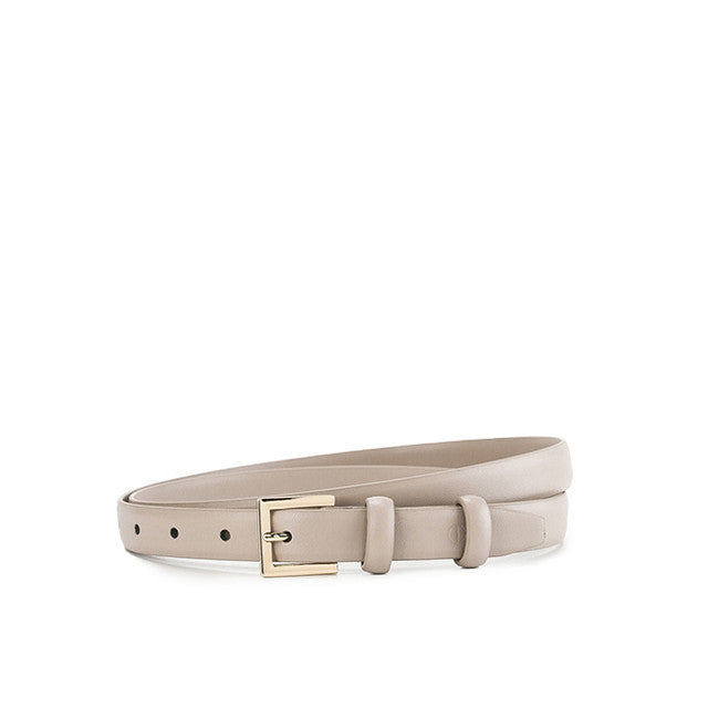 Obermain Accessories Wanita Pin Clip Adeline Ladies Leather Pin In Taupe 36