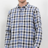 Hush Puppies Pakaian Pria Shirt Mayday In Light Blue