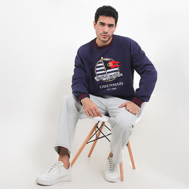 Obermain Pakaian Pria Outerwear Sailor In Navy
