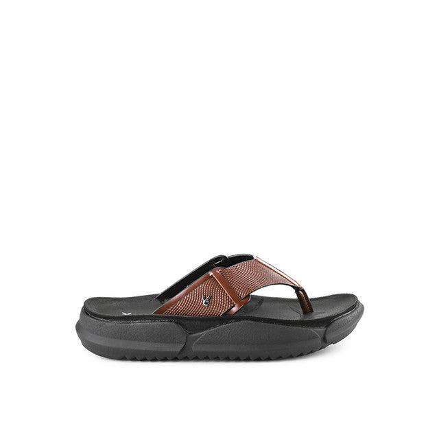 Playboy Sandal Pria Mandalika - Thong In Brown
