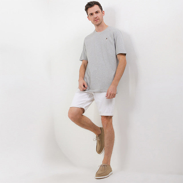 Hush Puppies Pakaian Pria T Shirt Bsc Adhesh 5 In Gray