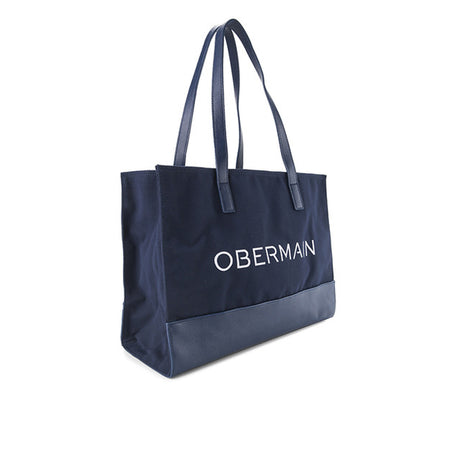 Anna Canvas Tote Bag L In Navy