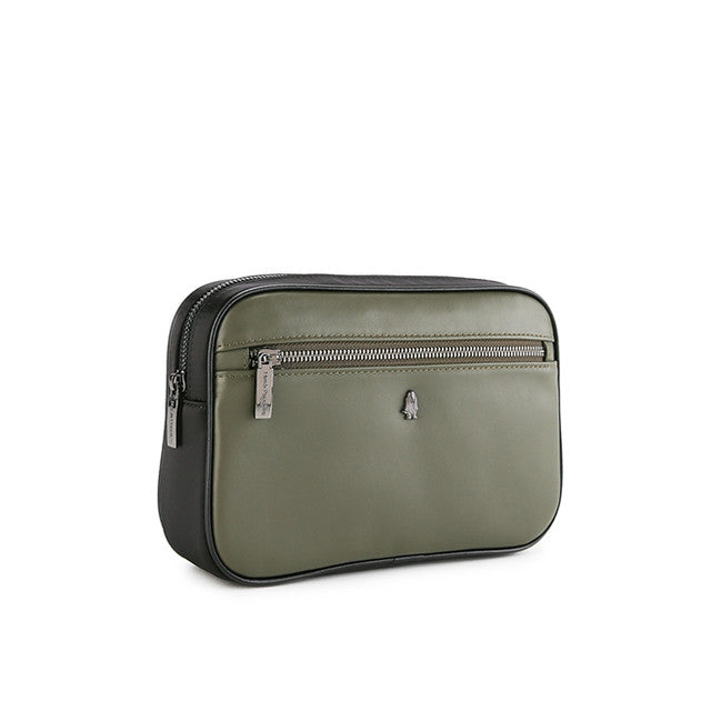 Hush Puppies Tas Pria Chest Bag Matt Clutch In Khaki