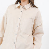 Hush Puppies Pakaian Wanita Shirt Anssi In Beige