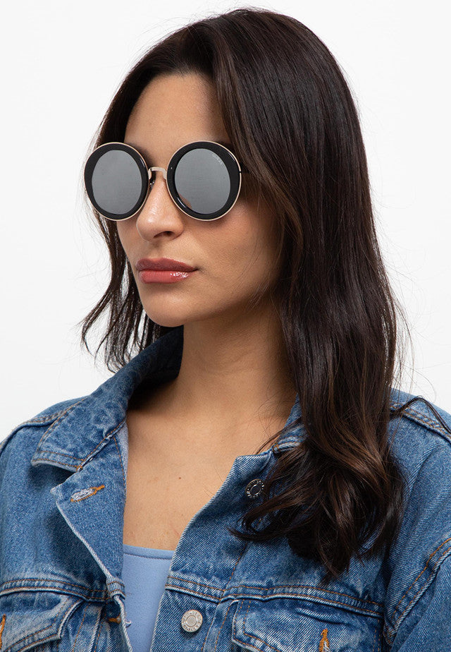 Kingship Kacamata Polarized Gliess Sunglases In Black Silver