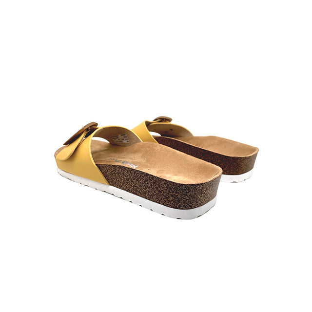 Hush Puppies Sandal Wanita Sandals Alaska Slide In Yellow