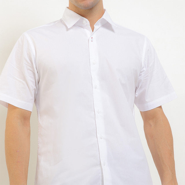 Hush Puppies Pakaian Pria Shirt Trento In White