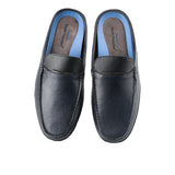 Hush Puppies Sepatu Pria Kovic Vatro Mules In Navy