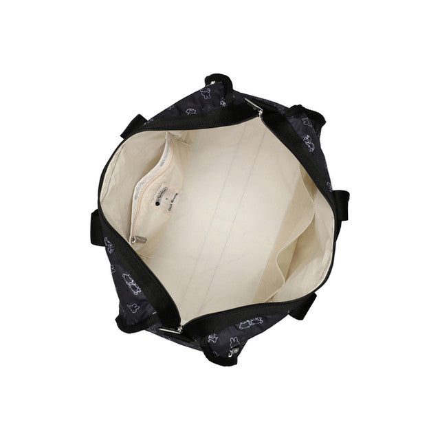 Deluxe Med Weekender In Miffy Black Stencil
