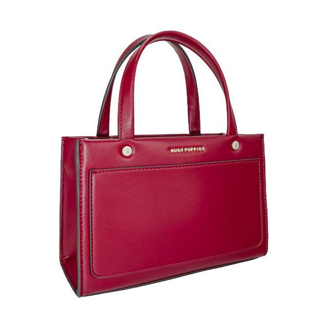 Hush Puppies Tas Wanita Hand Bag Fuji Top Handle M In Red