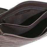 Hush Puppies Tas Pria Keith Clutch/Messenger Bag In Chocolate