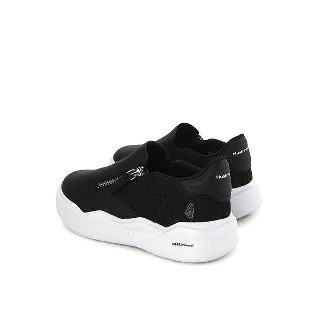 Hush Puppies Sepatu Wanita Sneakers Rush Slipon In Bold Black Leather