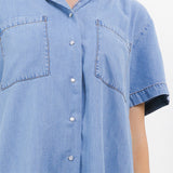 Hush Puppies Pakaian Wanita Dress Animal Fest Ettam In Light Blue