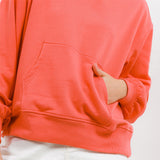 Hush Puppies Pakaian Wanita Hoodie Ilias In Pink