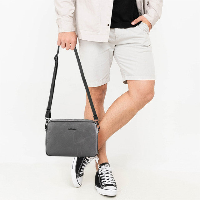 Hush Puppies Tas Pria Maple Clutch In Grey