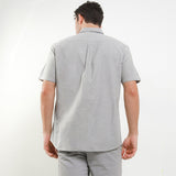 Hush Puppies Pakaian Pria Shirt Dillion 2 In Light Gray