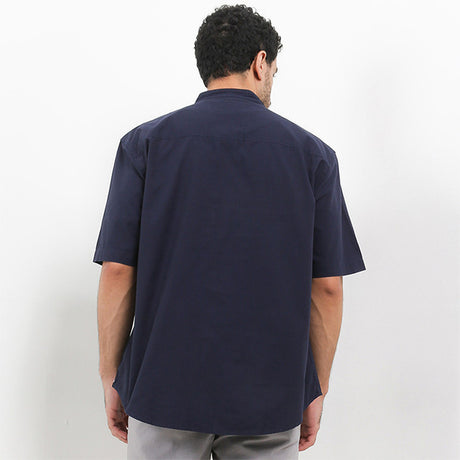 Obermain Pakaian Pria Shirt Barney In Navy