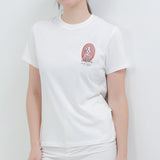 Hush Puppies Pakaian Wanita T Shirt Hh Bastia In Off White