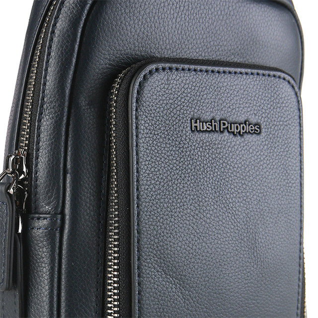 Hush Puppies Tas Pria Issac Chest Bag In Navy