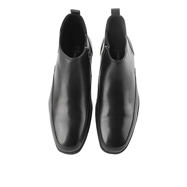 Hush Puppies Sepatu Pria Bono Claris Zip Boots In Black