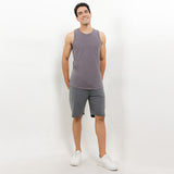 Obermain Pakaian Pria Tank Top Ctnbam2 Tank In Grey