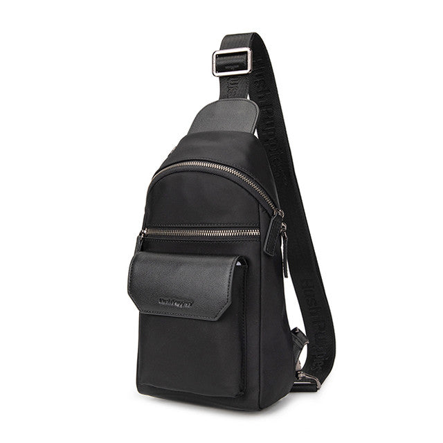 Eureka Chest Bag In Black
