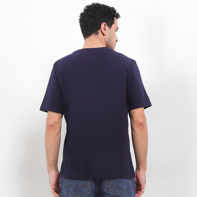 Hush Puppies Pakaian Pria T Shirt Paddington In Navy