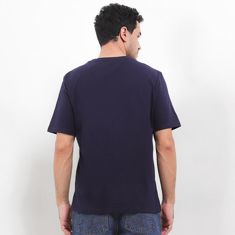 Hush Puppies Pakaian Pria T Shirt Paddington In Navy